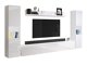 Stuemøbelsæt Sarasota 131 (Hvid + Glansfuld hvid)