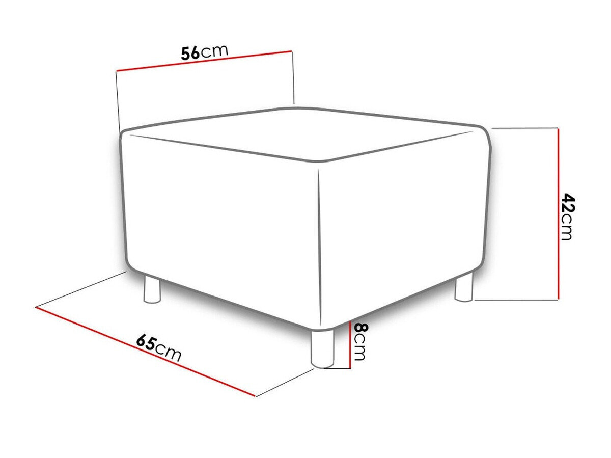 Puf Comfivo 126 (Uttario Velvet 2954)