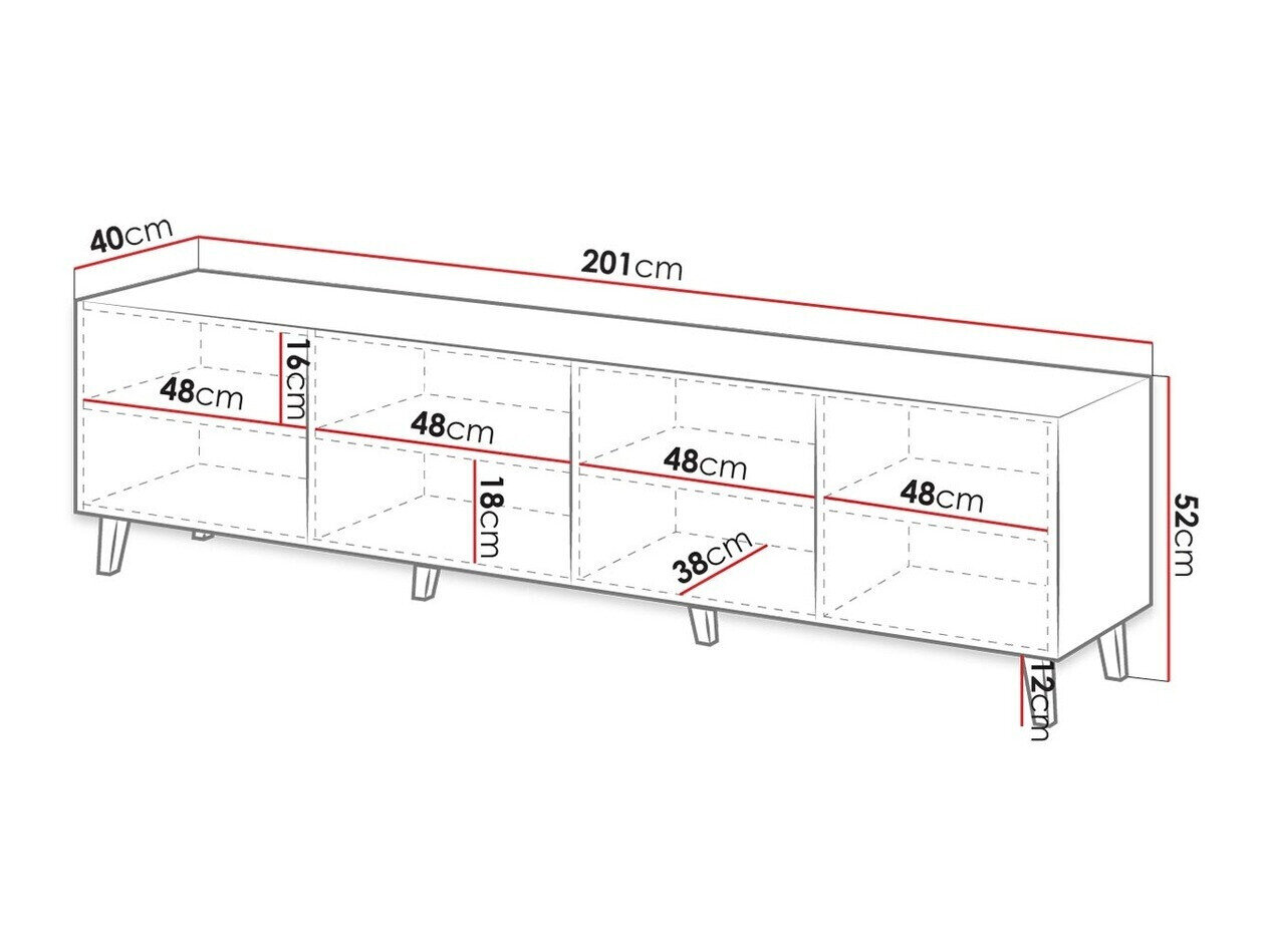 TV-bord Levmari 103 (Hvid)