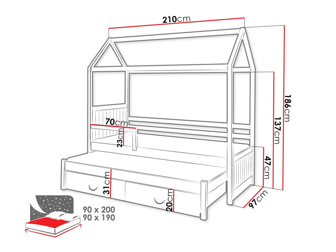 Bed Henderson 131