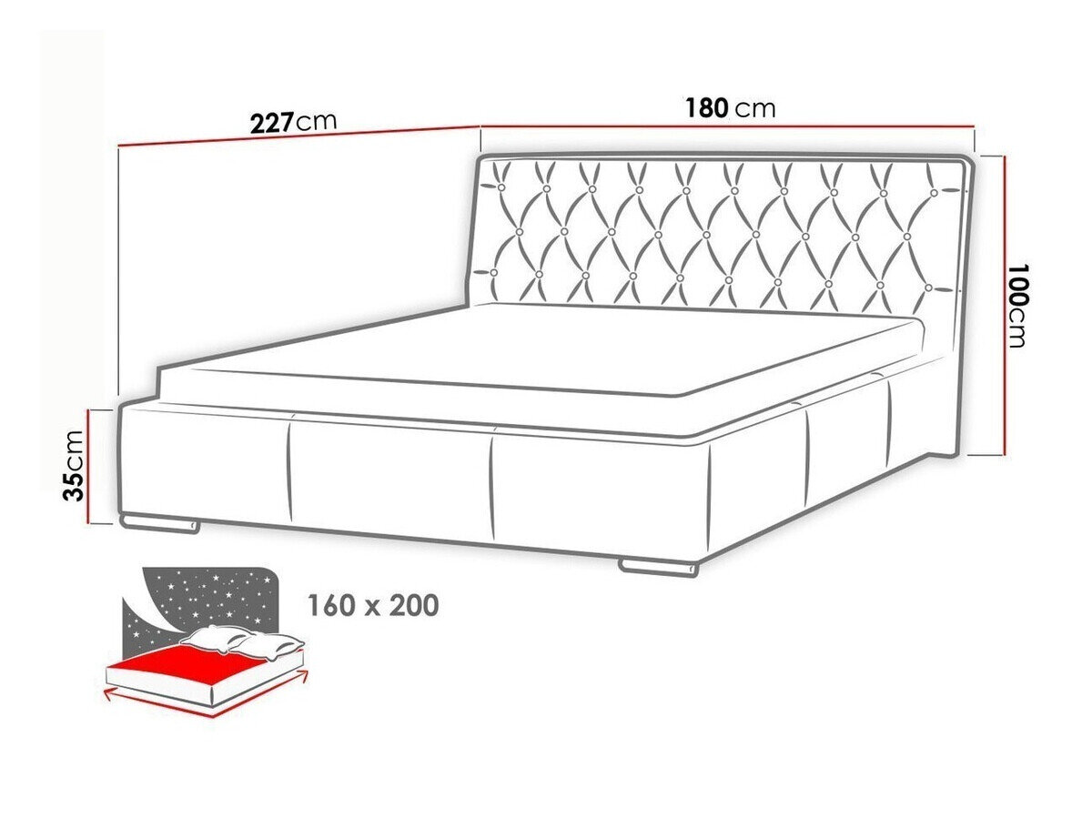 Bed Templum I (Soft 011)
