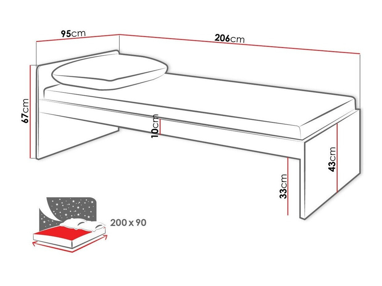 Bed Veravie 125
