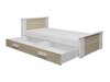 Bed Henderson 115 (Wit + Blauw)
