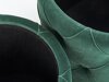Set poefs Houston 1154 (Donkergroen)