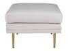 Gestoffeerde bank Dallas 2653 (Beige + Gouden)