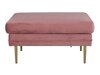 Gestoffeerde bank Dallas 2653 (Roze + Gouden)