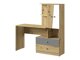 Bureau Almira 110 (Artisan eiken + Wit + Grijs)