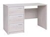 Bureau Fivelbo 100 (Gebleekt eiken + Glanzend wit)