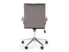Chaise de bureau Houston 1198 (Gris + Argent)