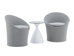 Balkonset Dallas 3118 (Wit + Zwart)