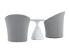 Balkonset Dallas 3118 (Wit + Zwart)