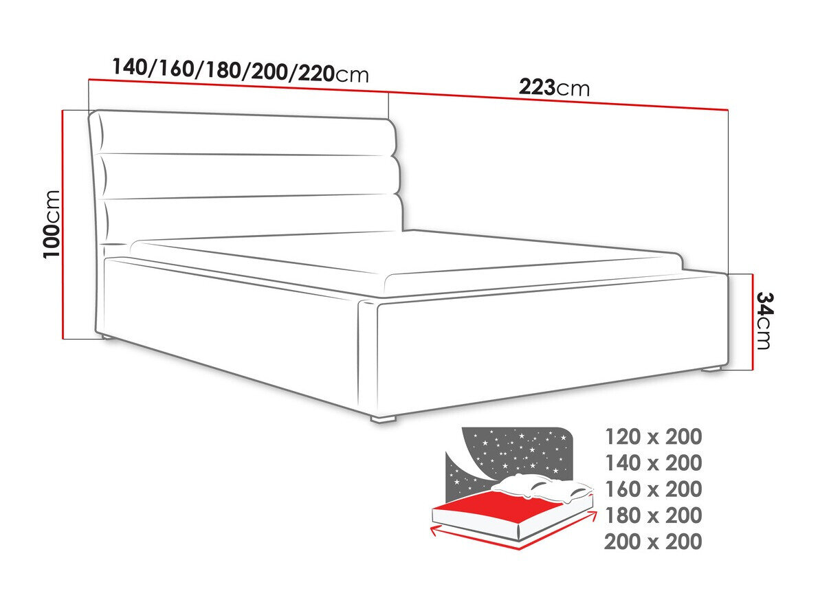 Bed Pomona 110 (Victoria 14 869)