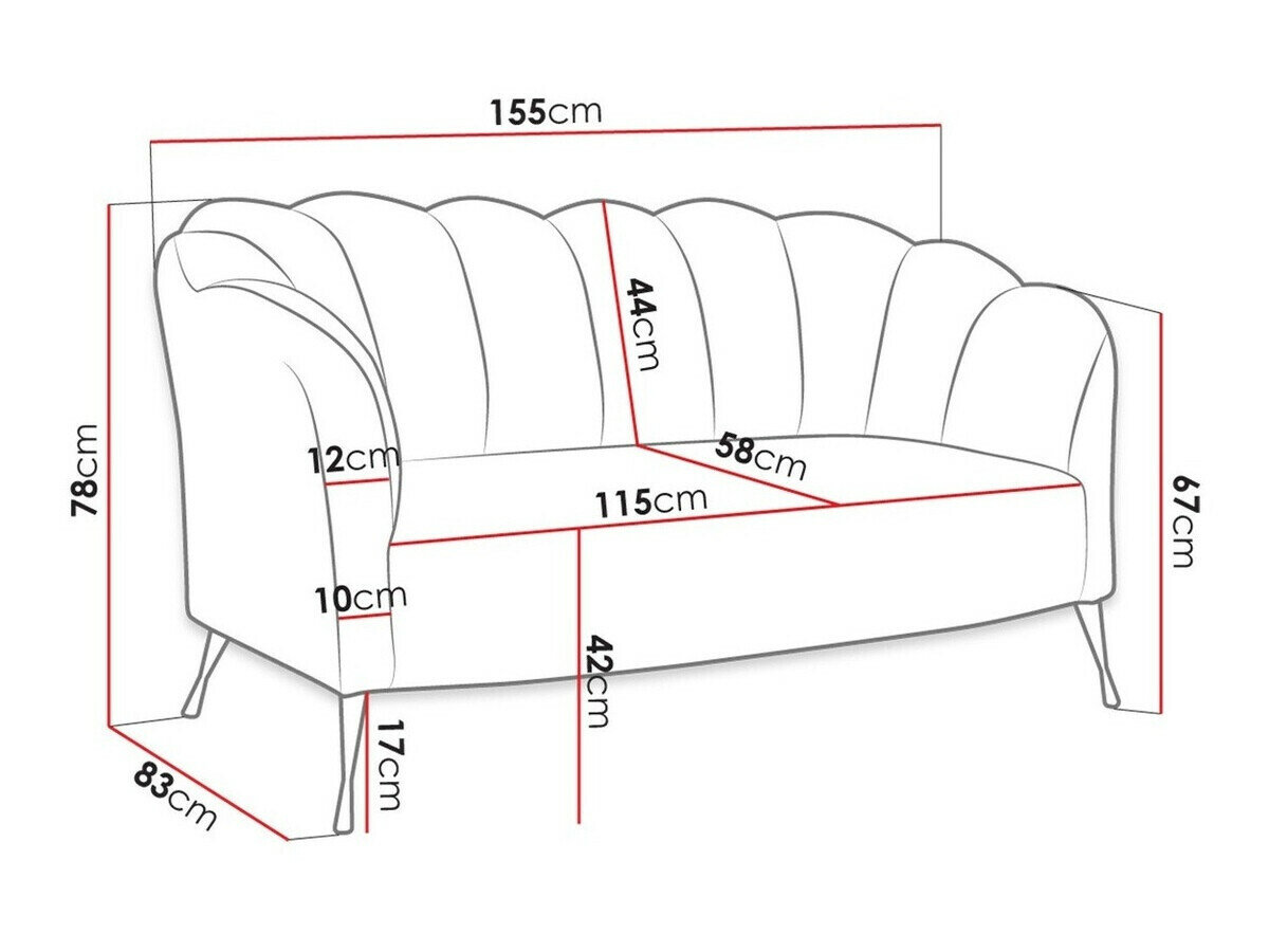 Sofa Providence 151 (Eureka 2132)