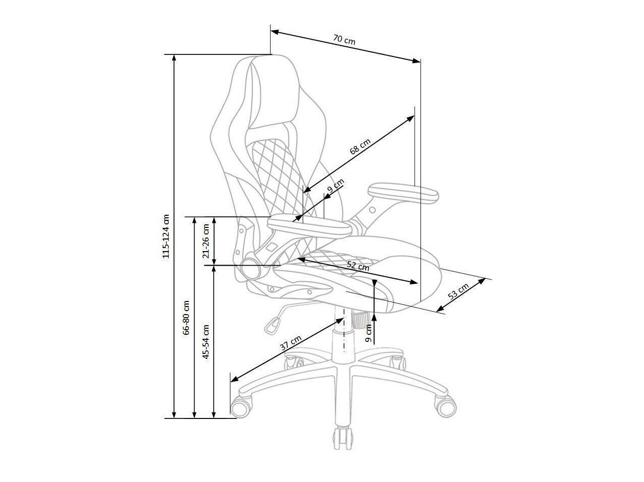 Bureaustoel Houston 481