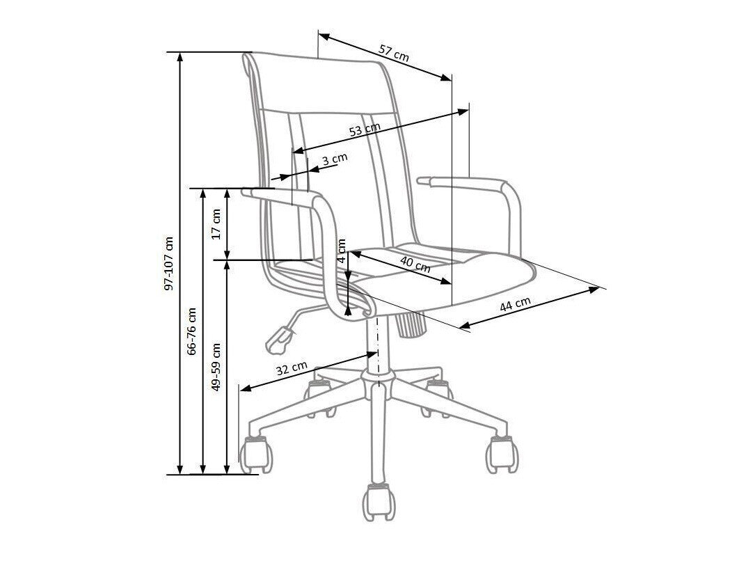 Kontorstol Houston 435