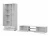 Woonkamerset Tornola 115 (Wit + Glanzend wit)