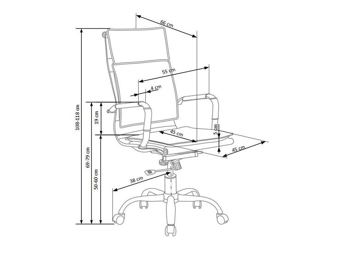 Kontorstol Houston 228