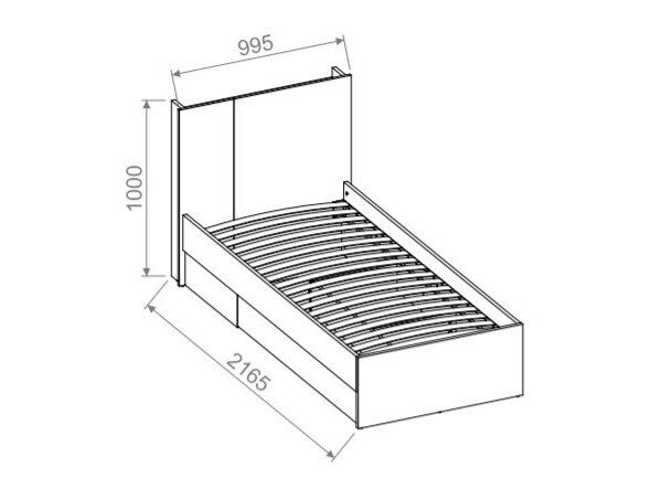 Bed Orlveno 114