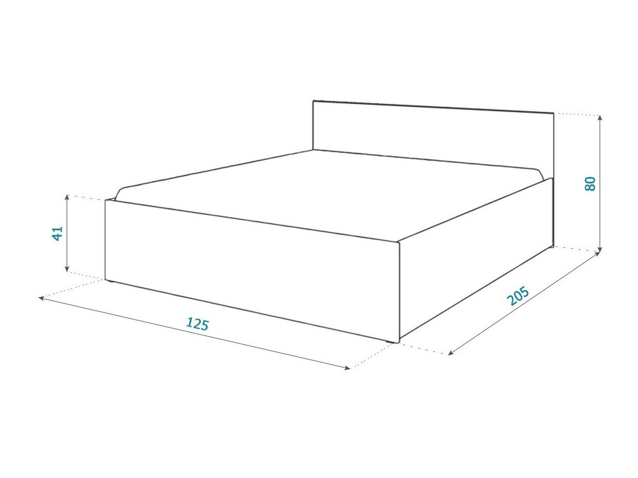 Seng Aurora 157 (Hvid)