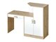 Bureau Tolfere 105 (Licht eiken + Wit)
