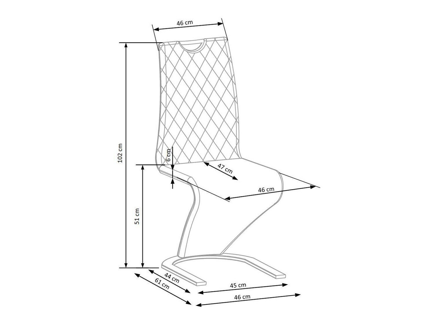 Stol Houston 928 (Grå)
