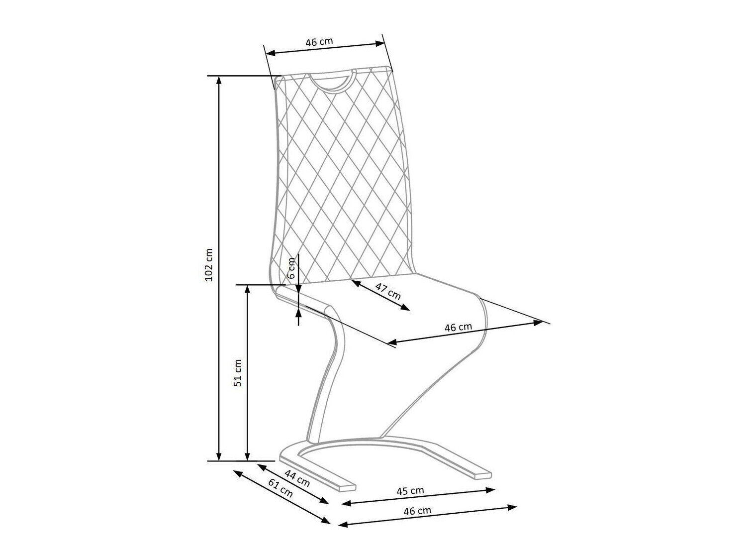 Stol Houston 928 (Mørkegrøn)