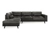 Hjørnesofa Floromo 107 (Monolith 95)