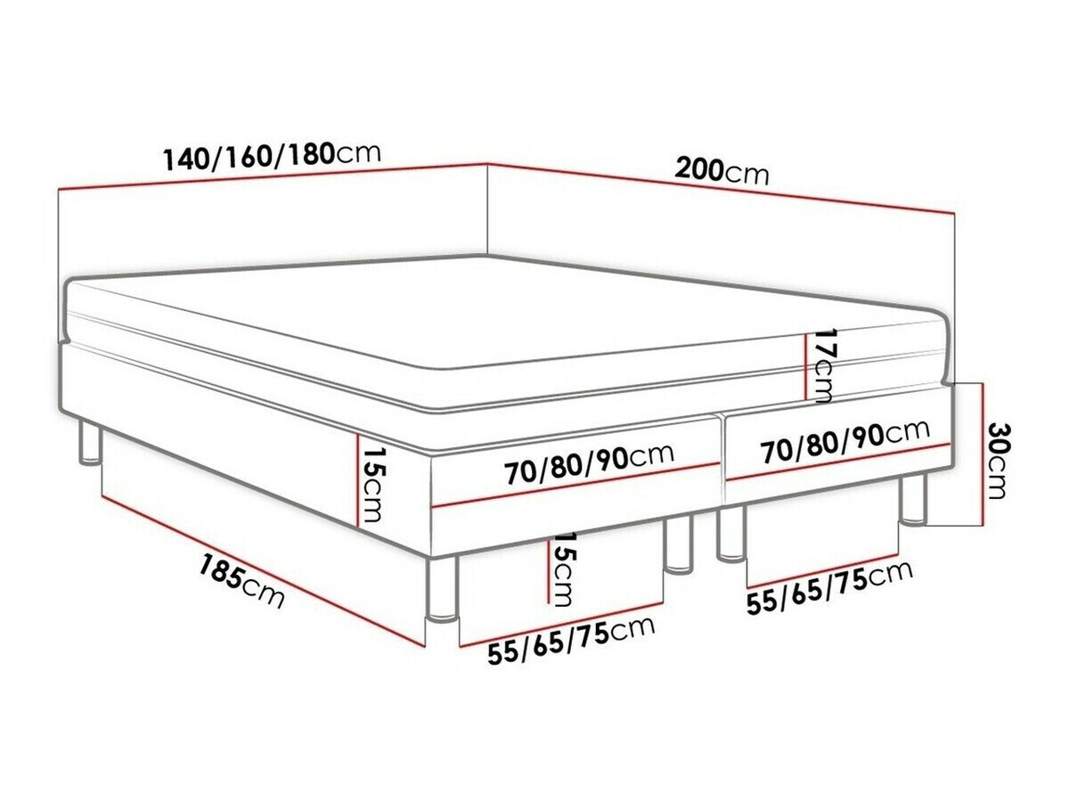 Boxspring Logan 103 (Manila 09)