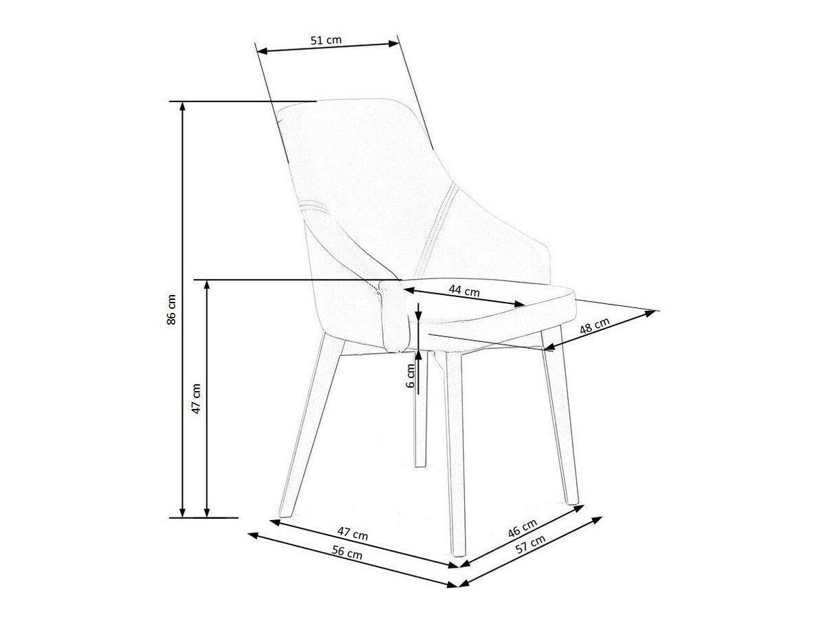 Scaun Houston 709 (Albastru inchis)