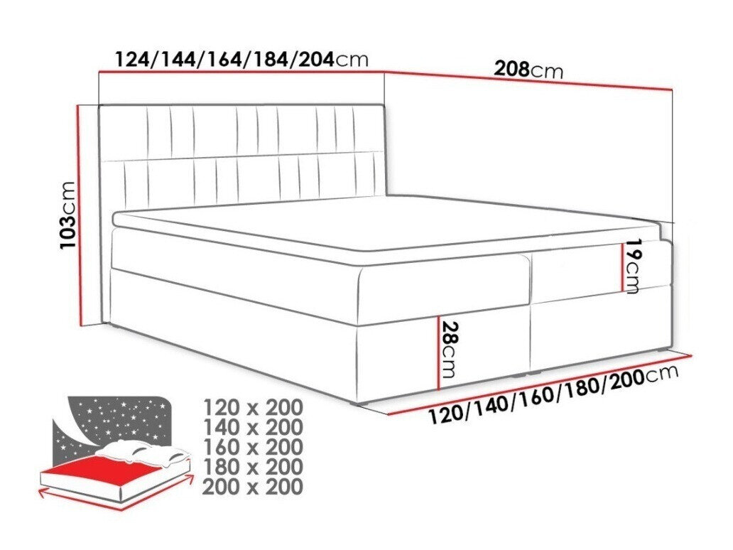 Boxspring Pons I (Kronos 34)