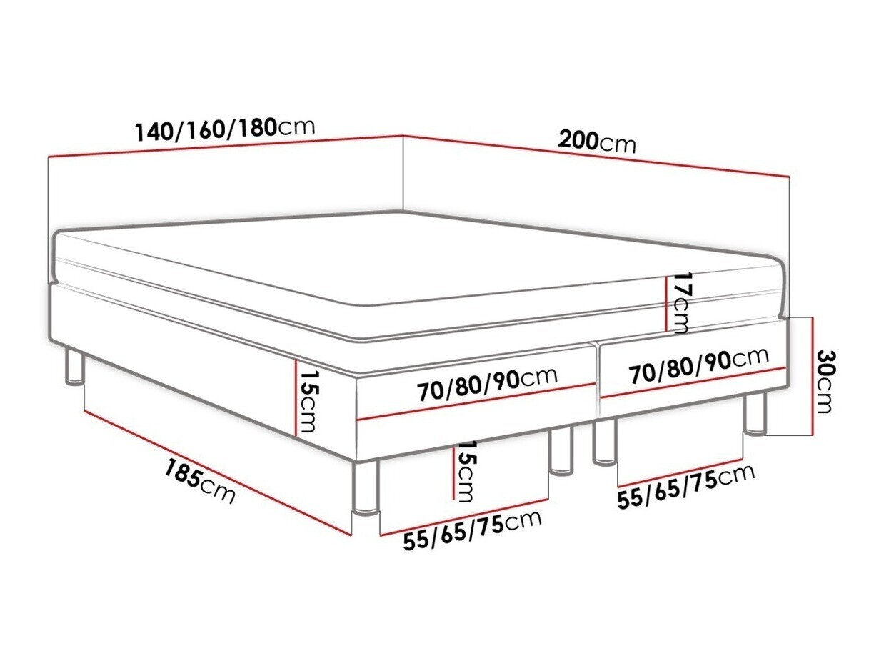 Boxspring Logan 102 (Manila 09)