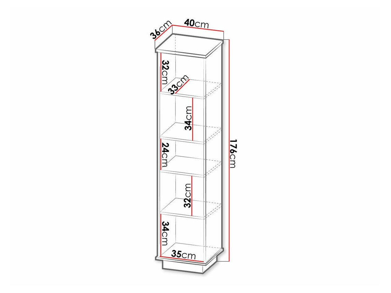 Boekenkast Tenodeu 109