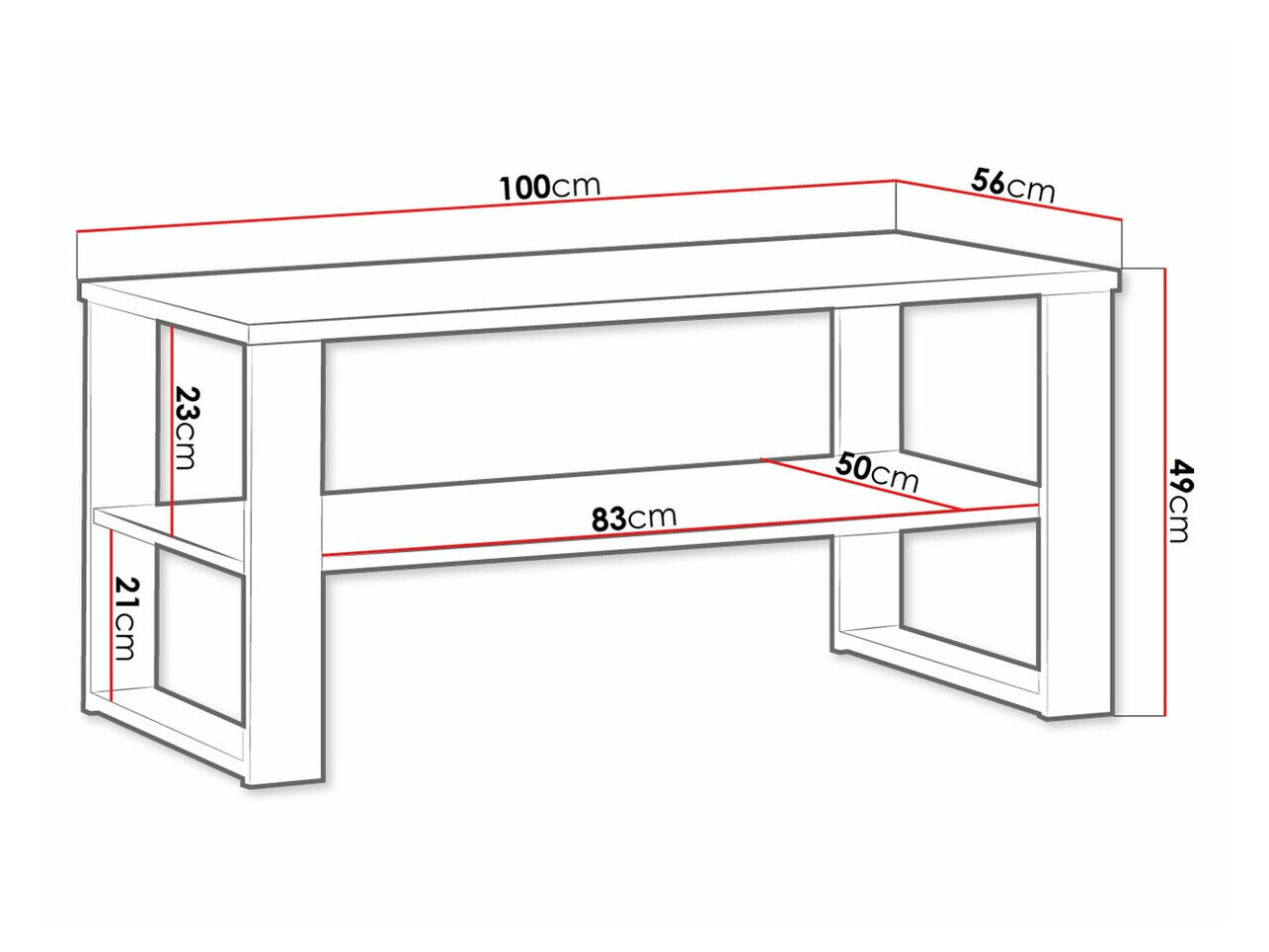 Salontafel Tenodeu 108