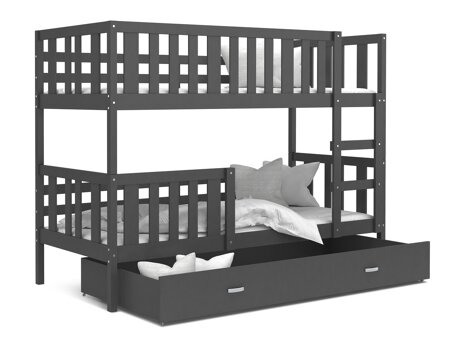 Køjeseng Aurora 147 (Grå)