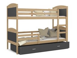 Stapelbed Aurora 102 (Grijs)