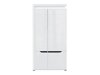 Garderobeskab Revelmi 107 (Glansfuld hvid + Hvid)