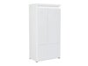 Garderobeskab Revelmi 107 (Glansfuld hvid + Hvid)