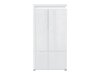 Garderobeskab Revelmi 107 (Glansfuld hvid + Hvid)