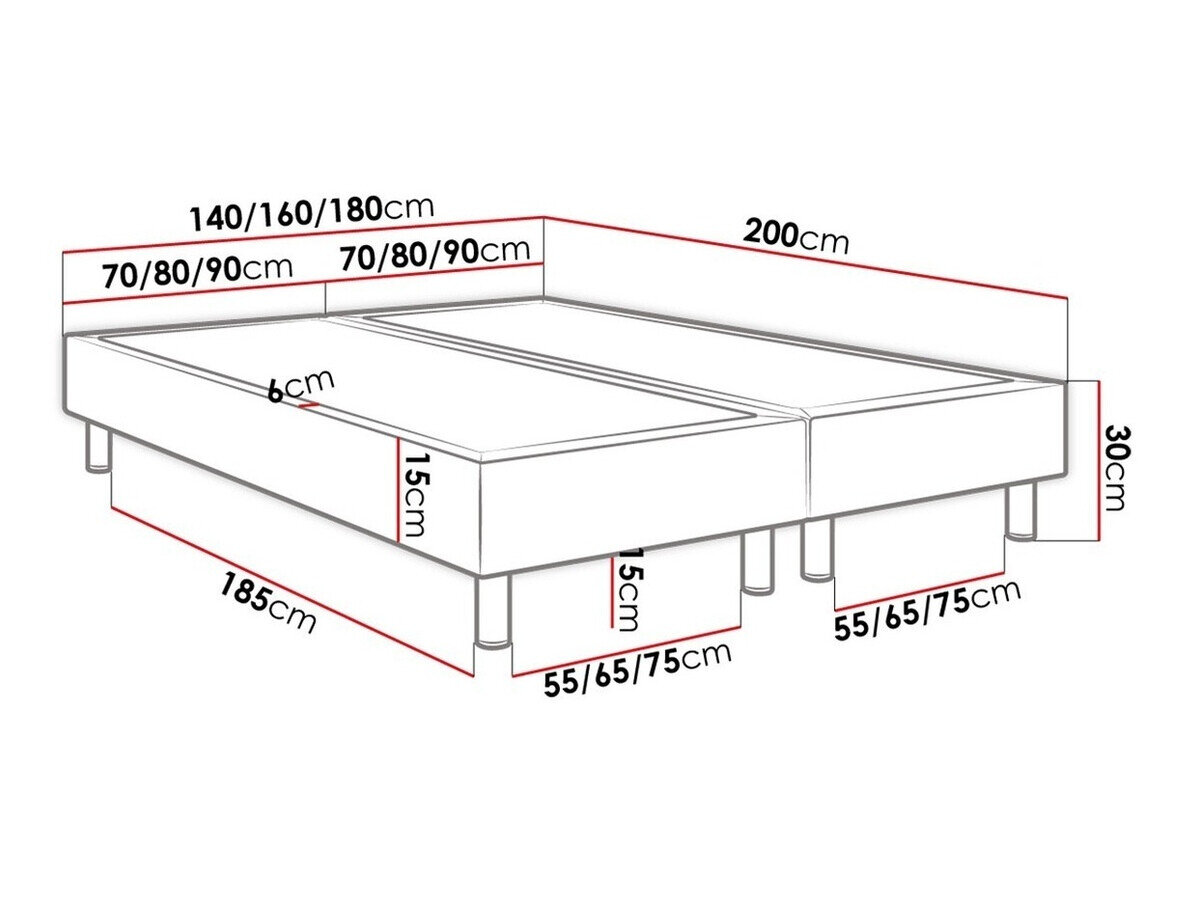 Boxspring Logan 101 (Manila 11)