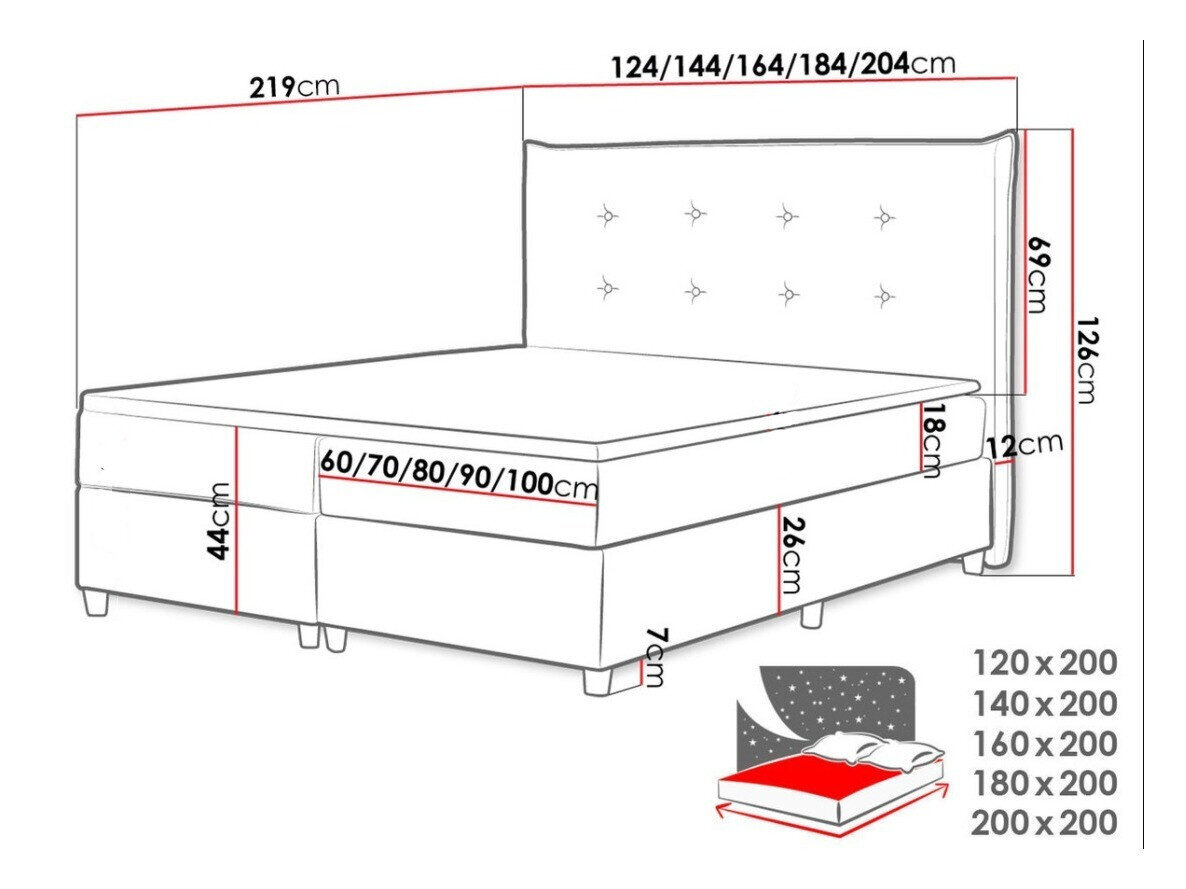 Boxspring Titulus (Zetta 297)