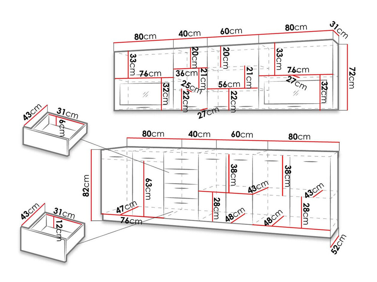 Køkkensæt Tucson 159