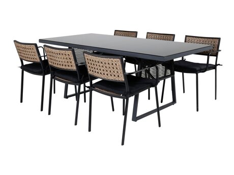 Tafel en stoelen set Dallas 1049