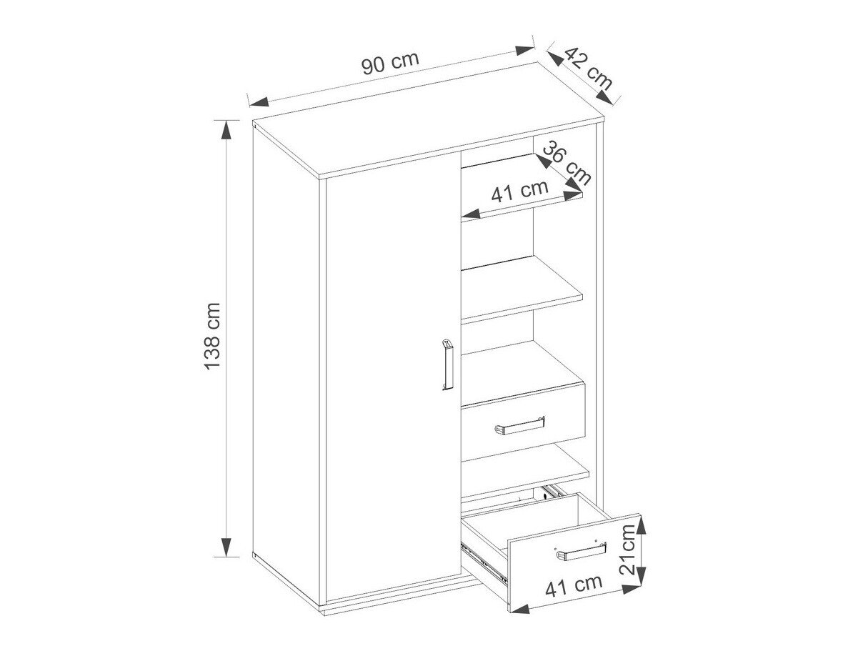 Boekenkast Orlveno 122