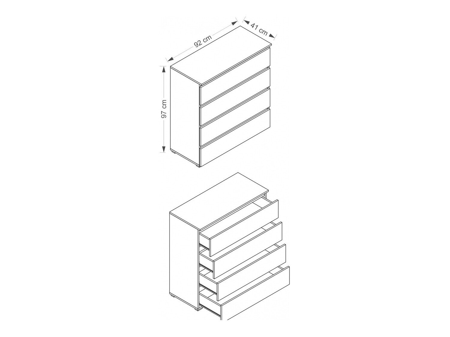 Kommode Cirdora 103 (Sonoma eg)