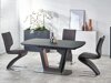 Tafel Houston 722 (Antraciet + Notenhout)