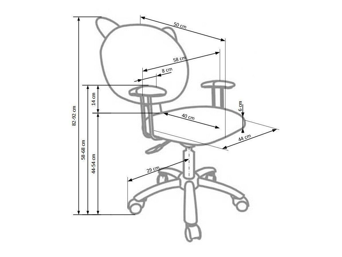 Børnestol Houston 100
