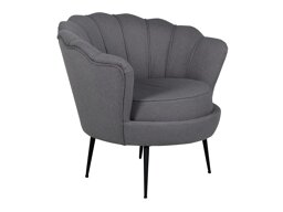 Fauteuil Dallas 1705 (Grijs + Zwart)