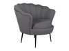 Fauteuil Dallas 1705 (Grijs + Zwart)