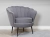 Fauteuil Dallas 1705 (Grijs + Zwart)