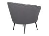 Fauteuil Dallas 1705 (Grijs + Zwart)